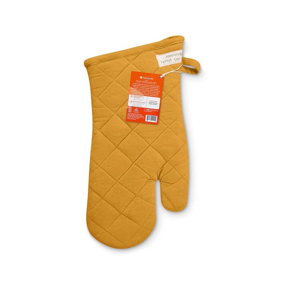 Full Circle Home - Kind Plant-Dyed Oven Mitt: Turmeric