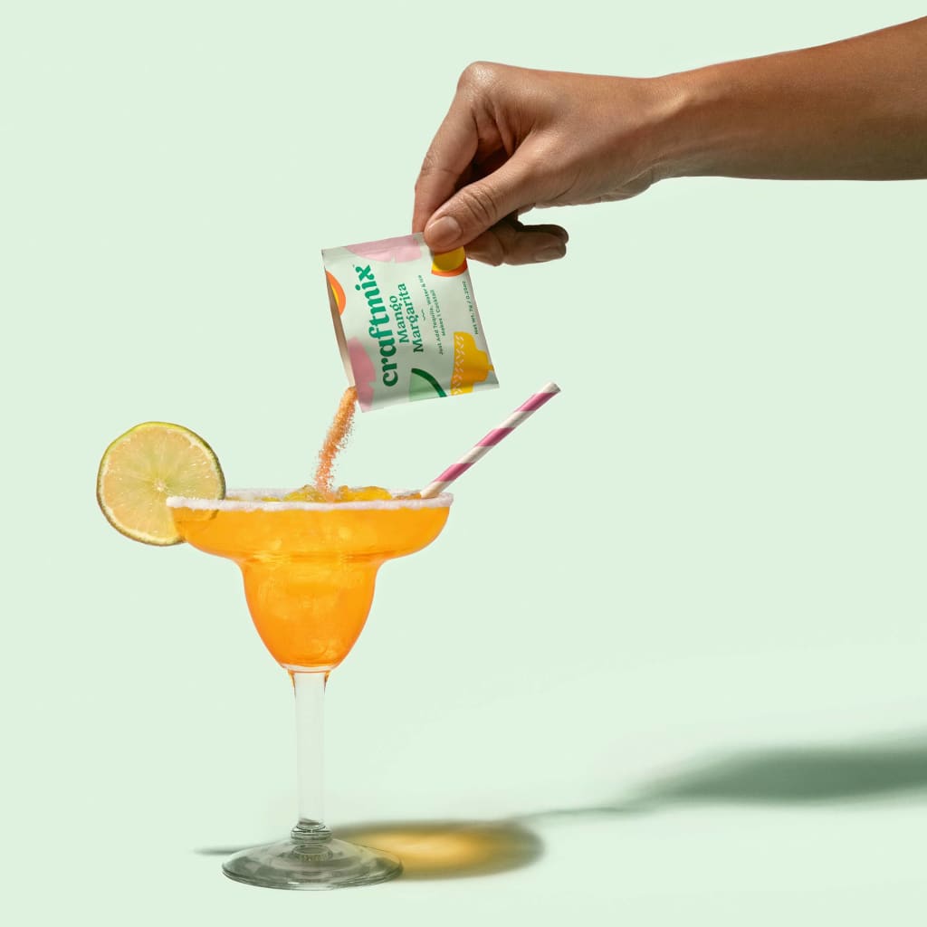 Craftmix - Mango Margarita Cocktail/Mocktail Drink Mixer Packet