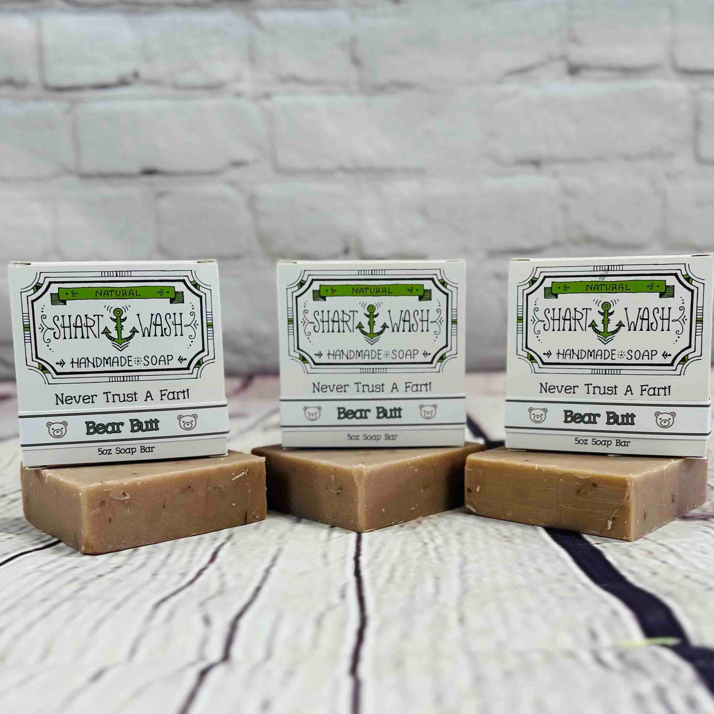 Dutch Oven Kits - Bear Butt - Shart Wash Natural Soap Bars 5 oz