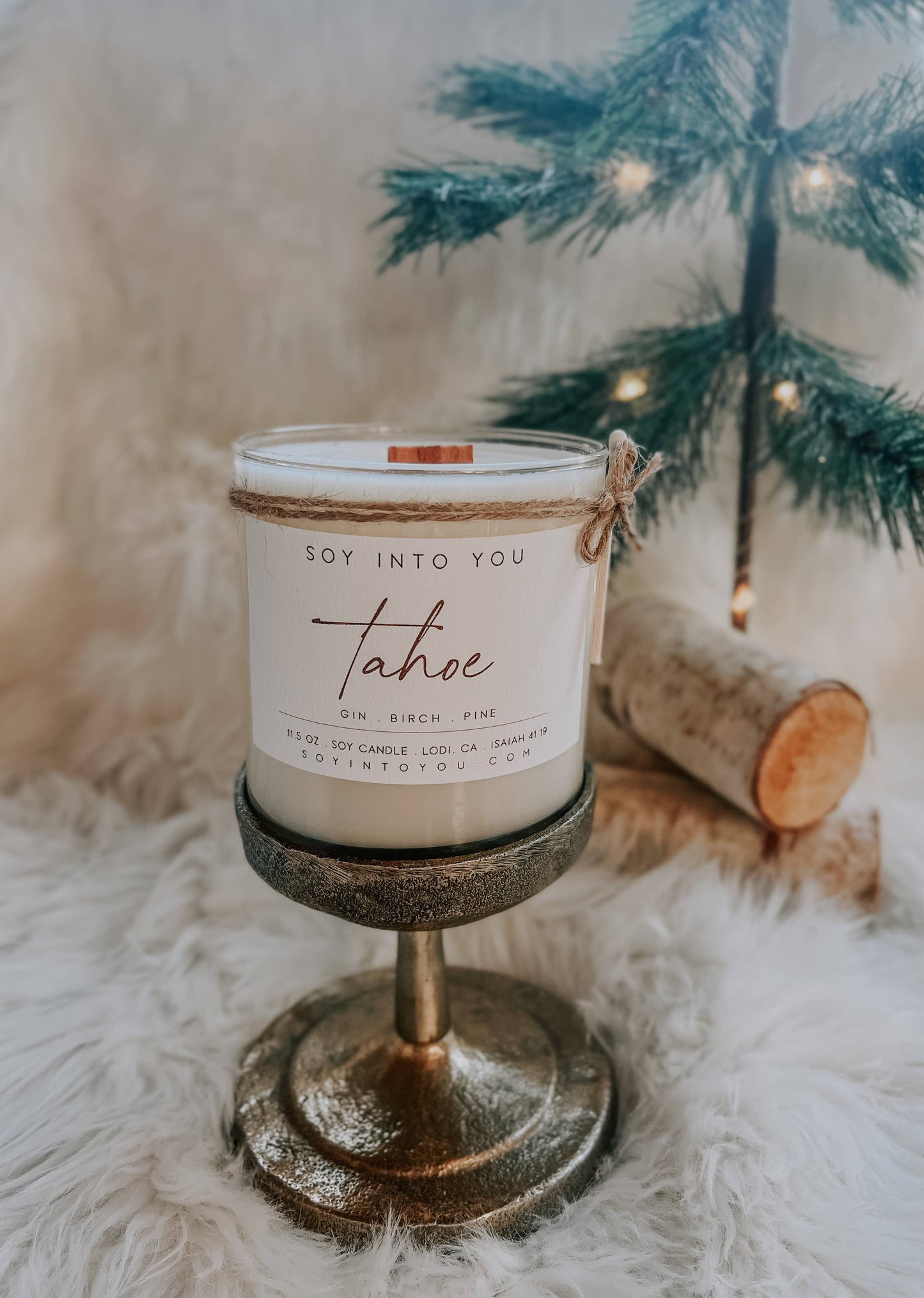 Soy Into You - Tahoe: Wood Wick
