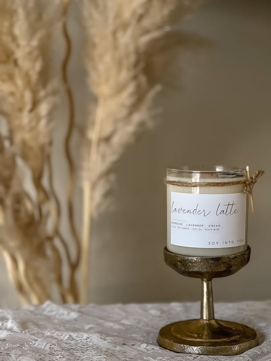 Soy Into You - Lavender Latte: Wood Wick