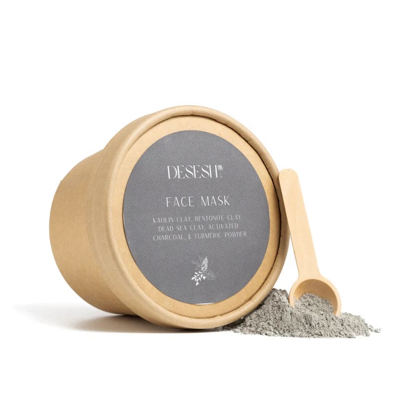 Desesh - Mineral Face Mask - Clay & Charcoal - Bath & Body