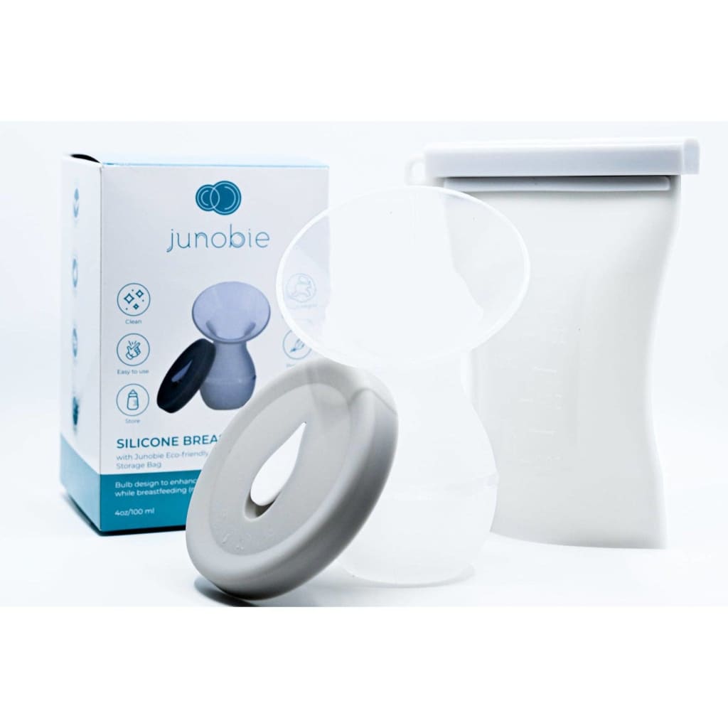 Junobie - Junobie Bag + Silicone Milk Breast Pump Bundle -