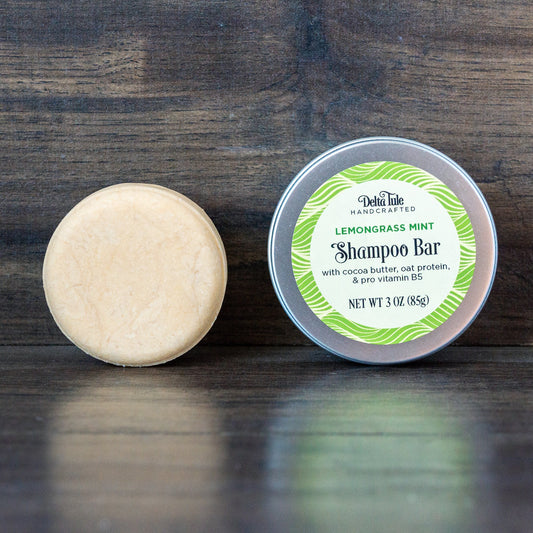 Delta Tule - Lemongrass Mint Essential Oil Shampoo Bar