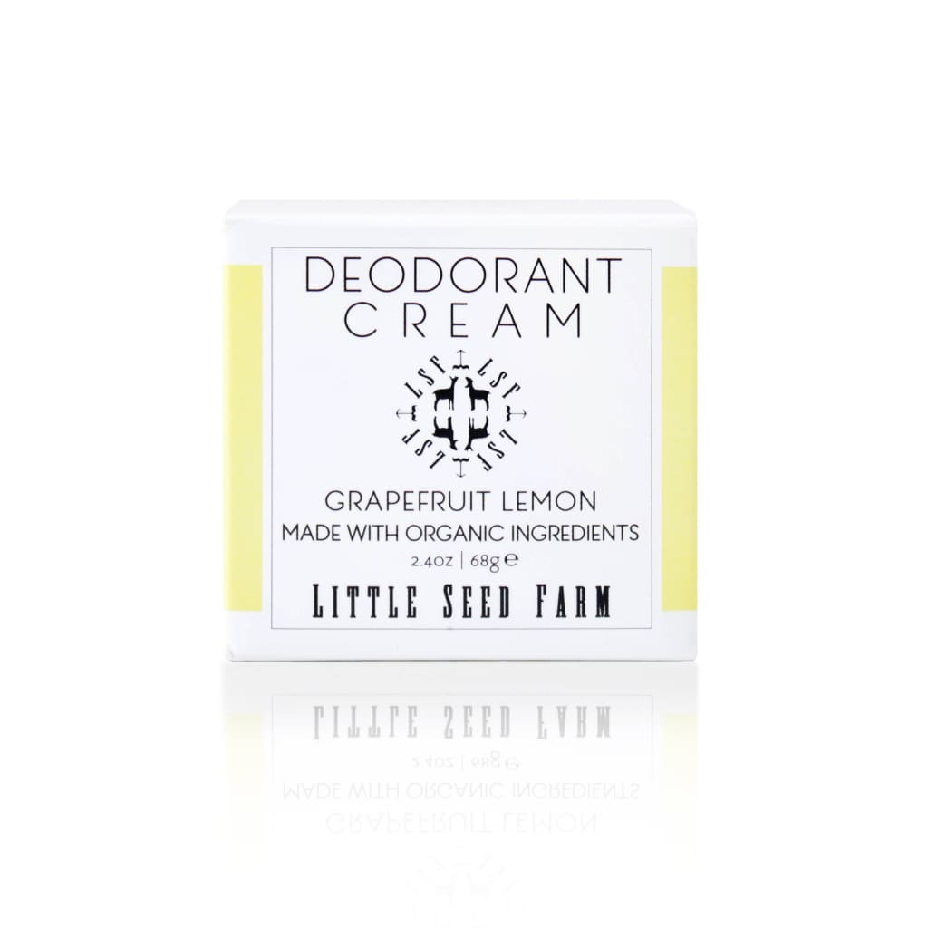 Little Seed Farm - Grapefruit Lemon Deodorant Cream - Home &
