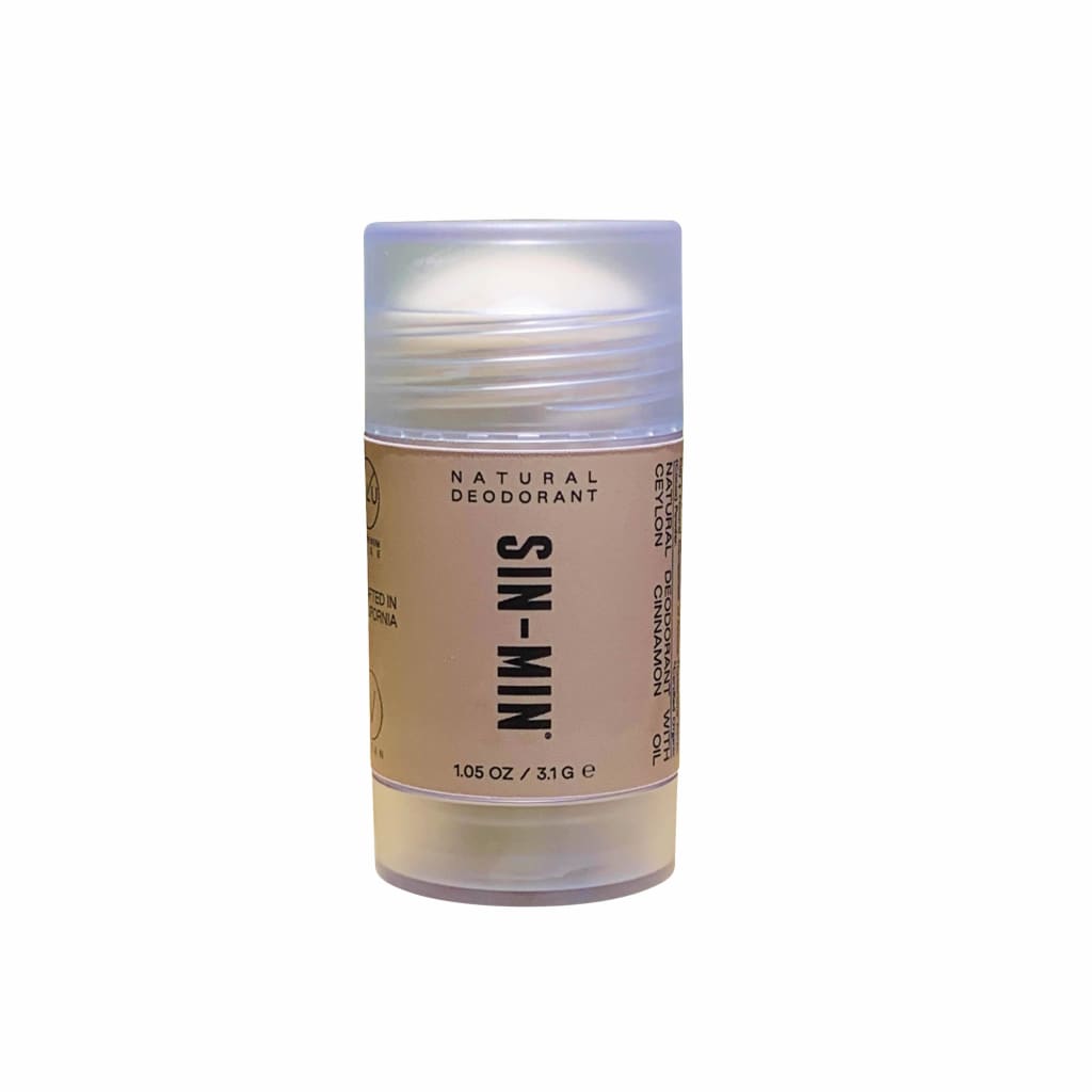 SIN-MIN - Natural Deodorant - Aluminum-Free (Sweet Cinnamon