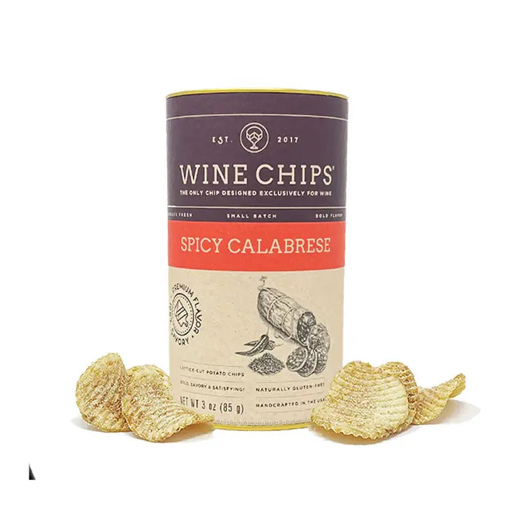 Wine Chips - Spicy Calabrese - 3oz