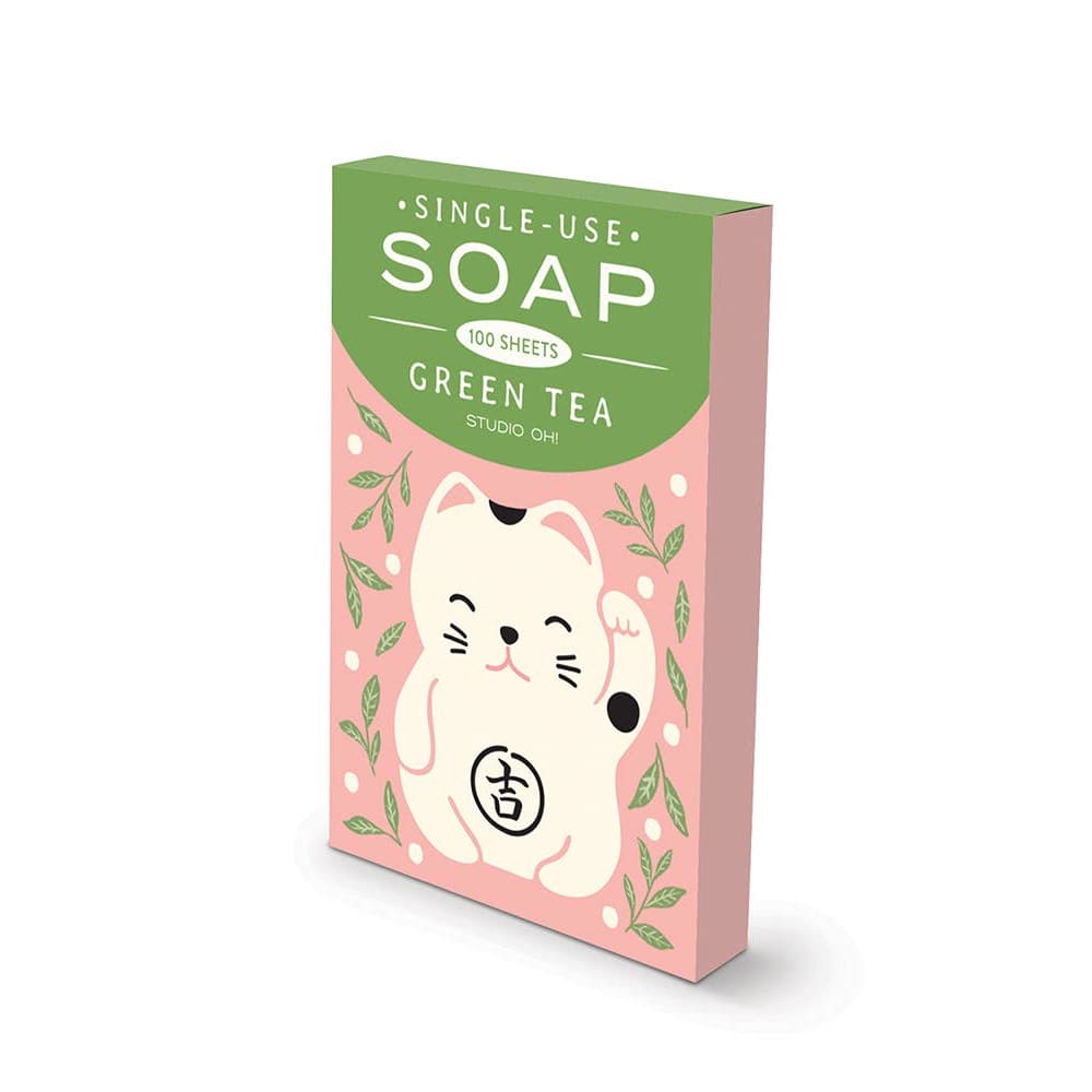 Studio Oh! - Lucky Cat Single-Use Soap Sheets - Home &