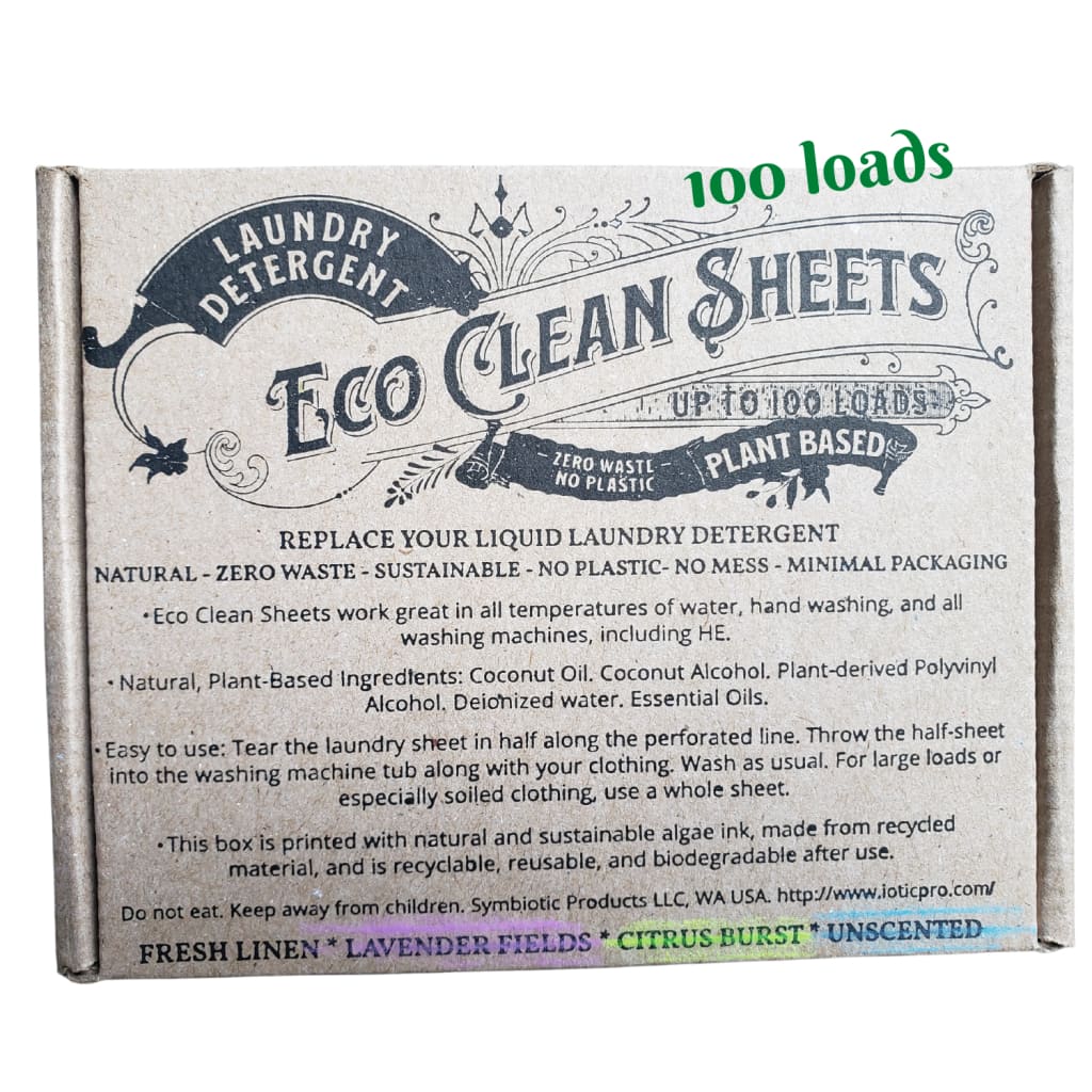 Symbiotic Products LLC - Eco Clean Sheets - Concentrated