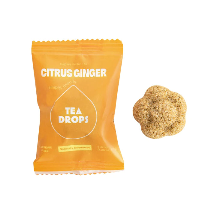 Tea Drops - Classic Tea Drops - Citrus Ginger - Single Unit