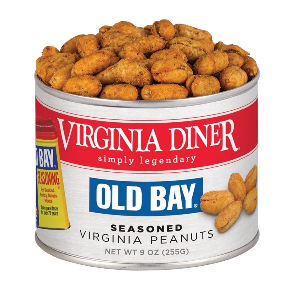 Virginia Diner Inc. - 9 oz Old Bay Seasoned Peanuts - Home &