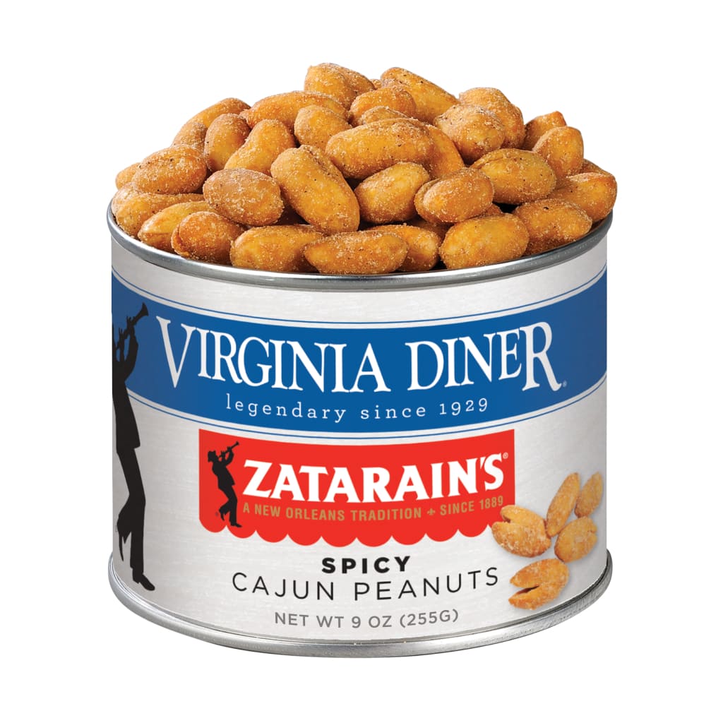 Virginia Diner Inc. - 9 oz. Zatarains Spicy Cajun Peanuts -
