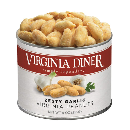Virginia Diner Inc. - 9 oz. Zesty Garlic Peanuts - Home &