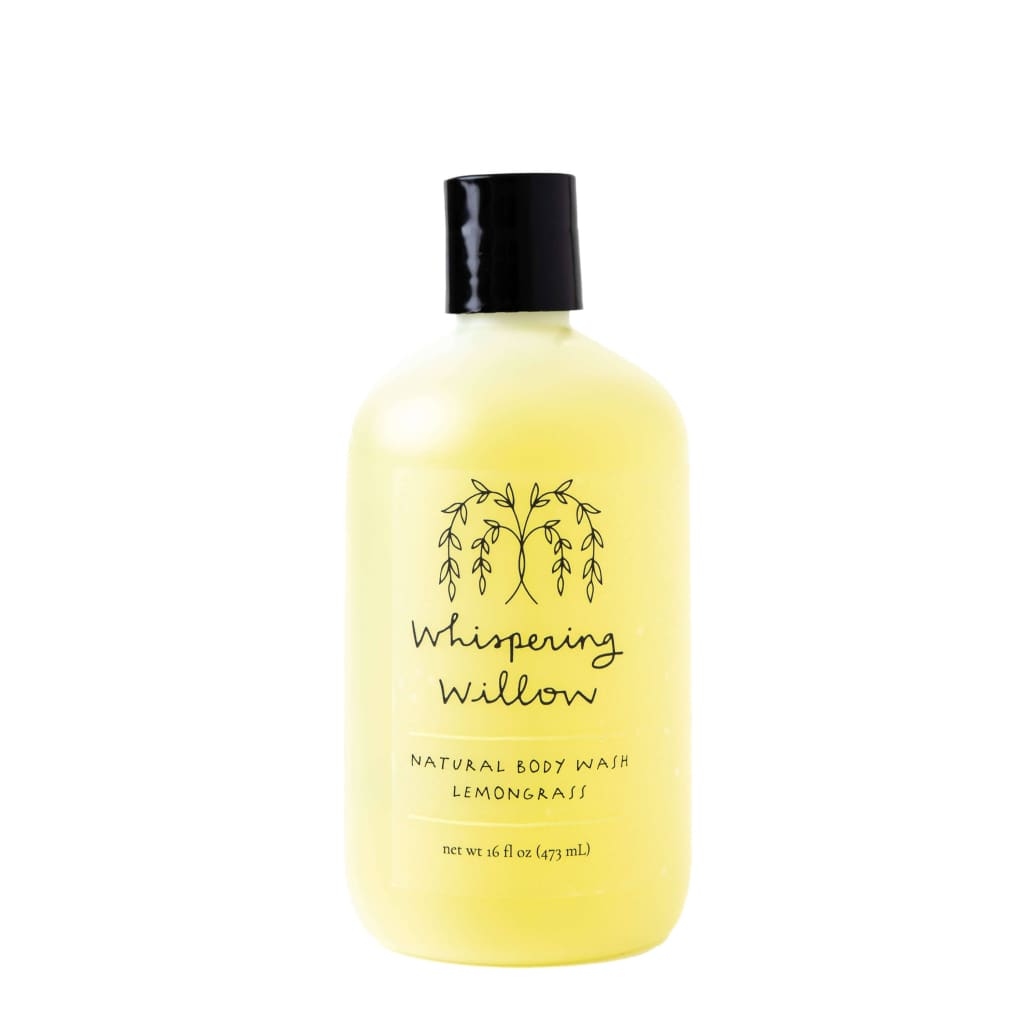 Whispering Willow - Lemongrass Body Wash - 16oz Plastic -