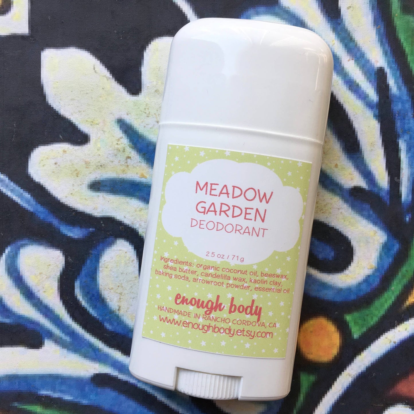 Enough Body - Meadow Garden Natural Deodorant Stick