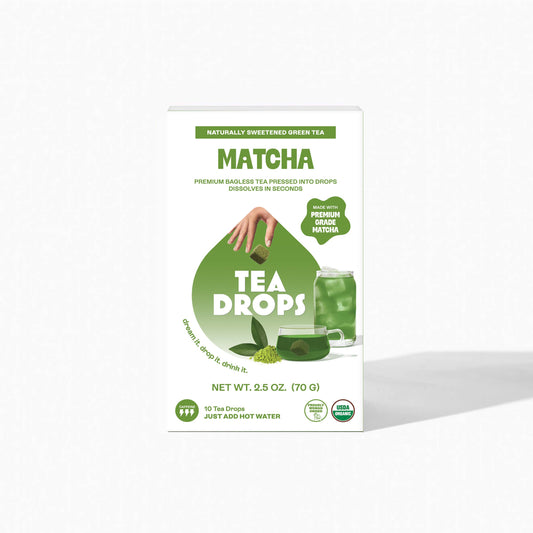 Gouttes de thé - Thé vert Matcha - 10ct