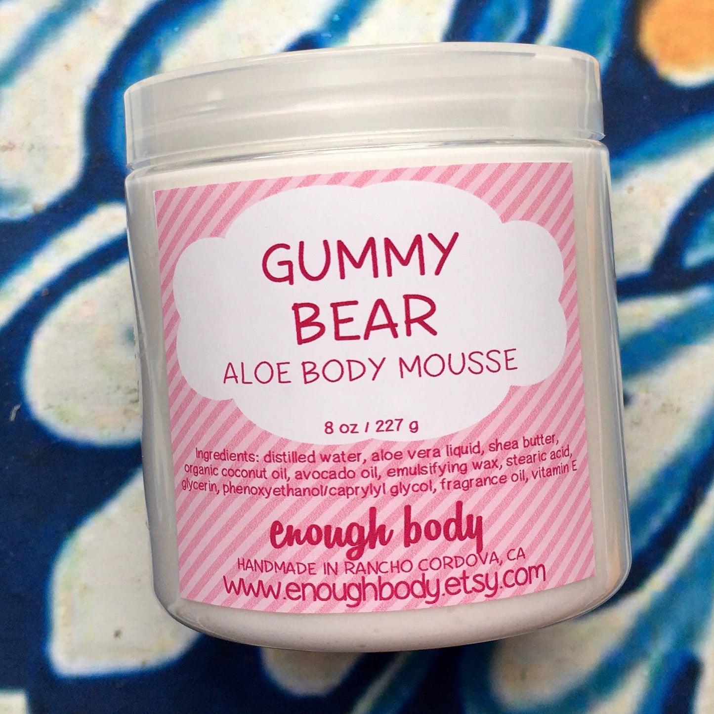 Enough Body - Gummy Bear Aloe Body Mousse ~ Beurre corporel