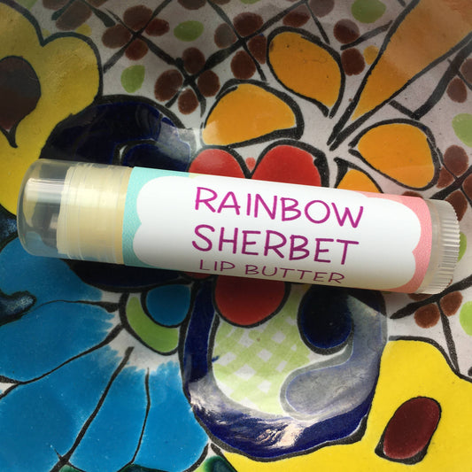 Enough Body - Rainbow Sherbet Lip Butter ~ Lip Balm ~ Lip Moisturizer