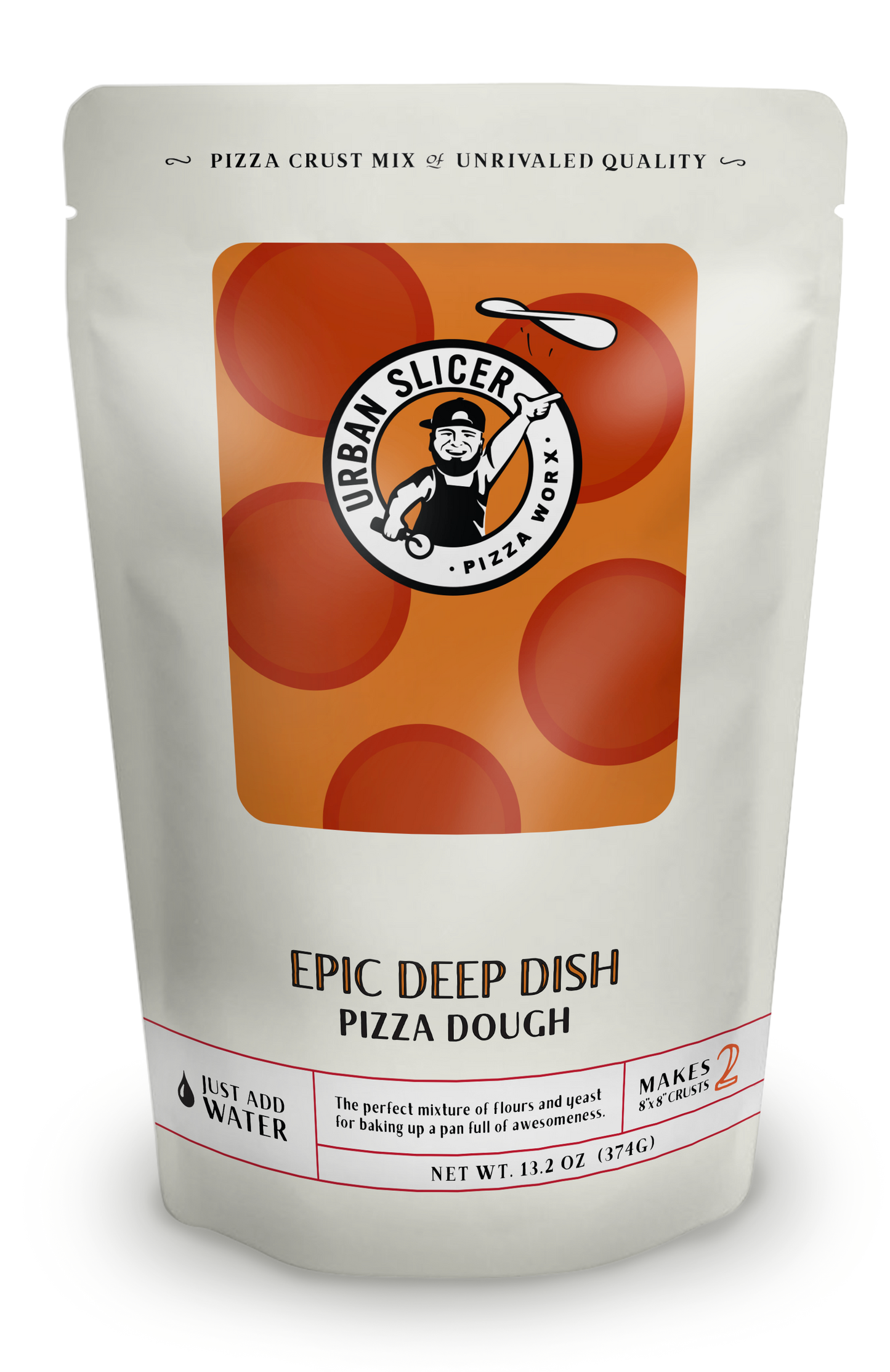 Urban Slicer PIzza Worx - Epic Deep Dish Pizza Dough