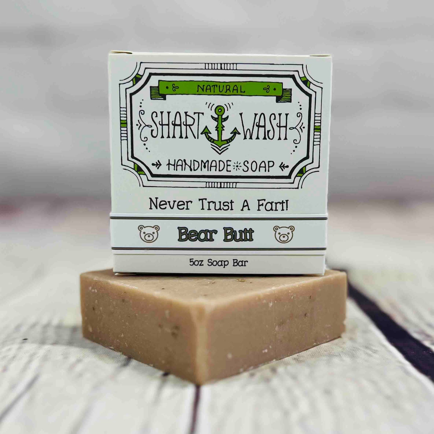 Dutch Oven Kits - Bear Butt - Shart Wash Natural Soap Bars 5 oz