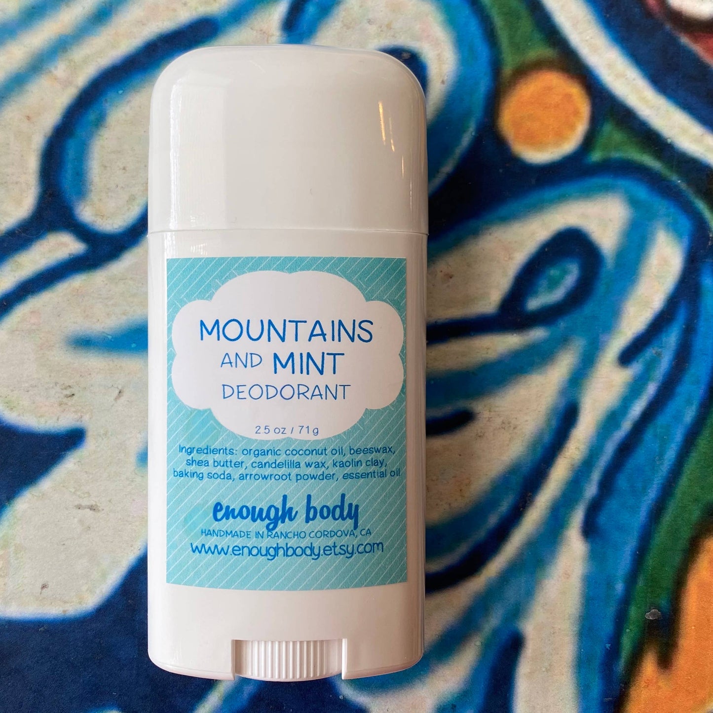 Enough Body - Desodorante en Stick Natural Montañas y Menta