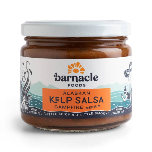 Barnacle Foods - Salsa au varech sur feu de camp