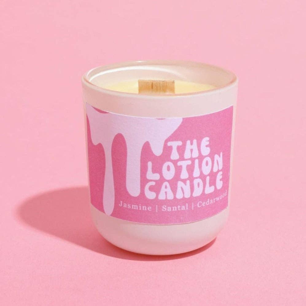 The Lotion Candle - Jasmine Santal Cedarwood Lotion Candle