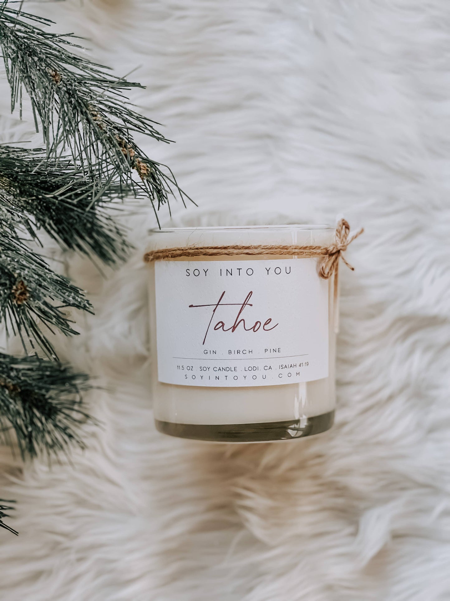 Soy Into You - Tahoe: Wood Wick