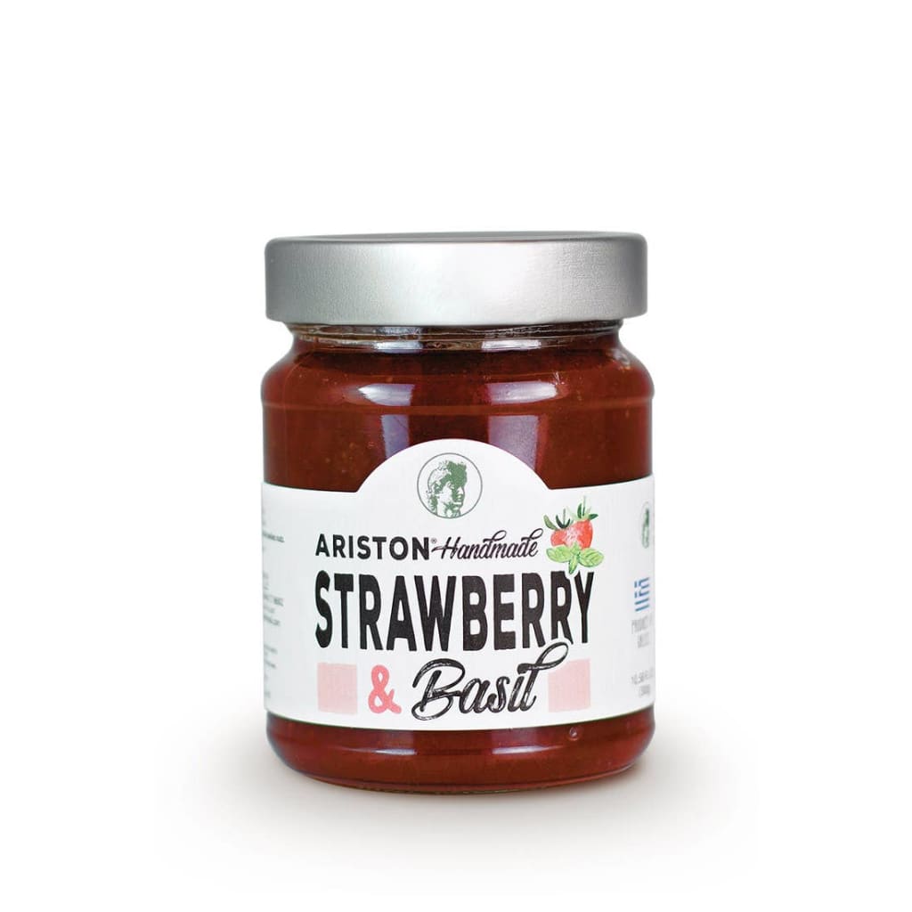 Ariston Specialties - Strawberry & Basil Preserves - Home &