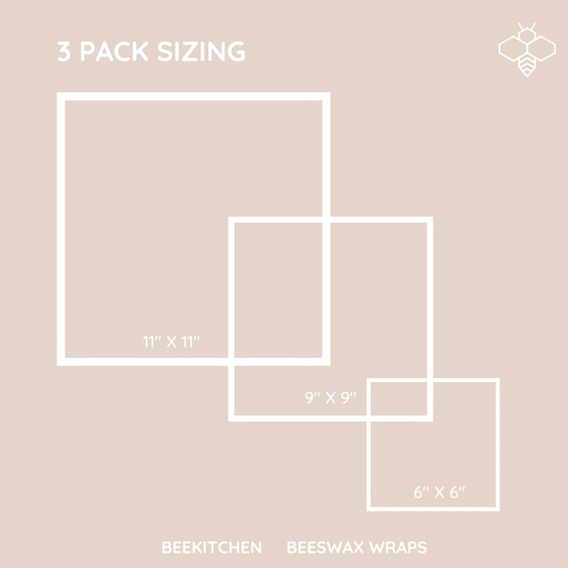 Beeswax Food Wraps Shibori - 3 Pack -  Tilth & Oak