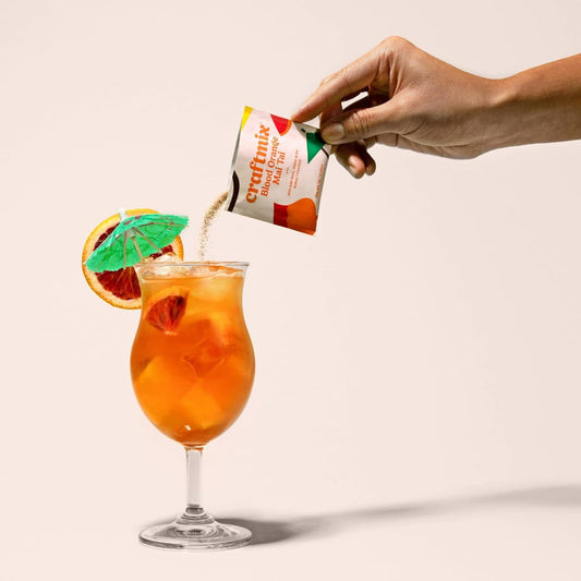 Craftmix - Blood Orange Mai Tai Mocktail Drink Mixer Packet 