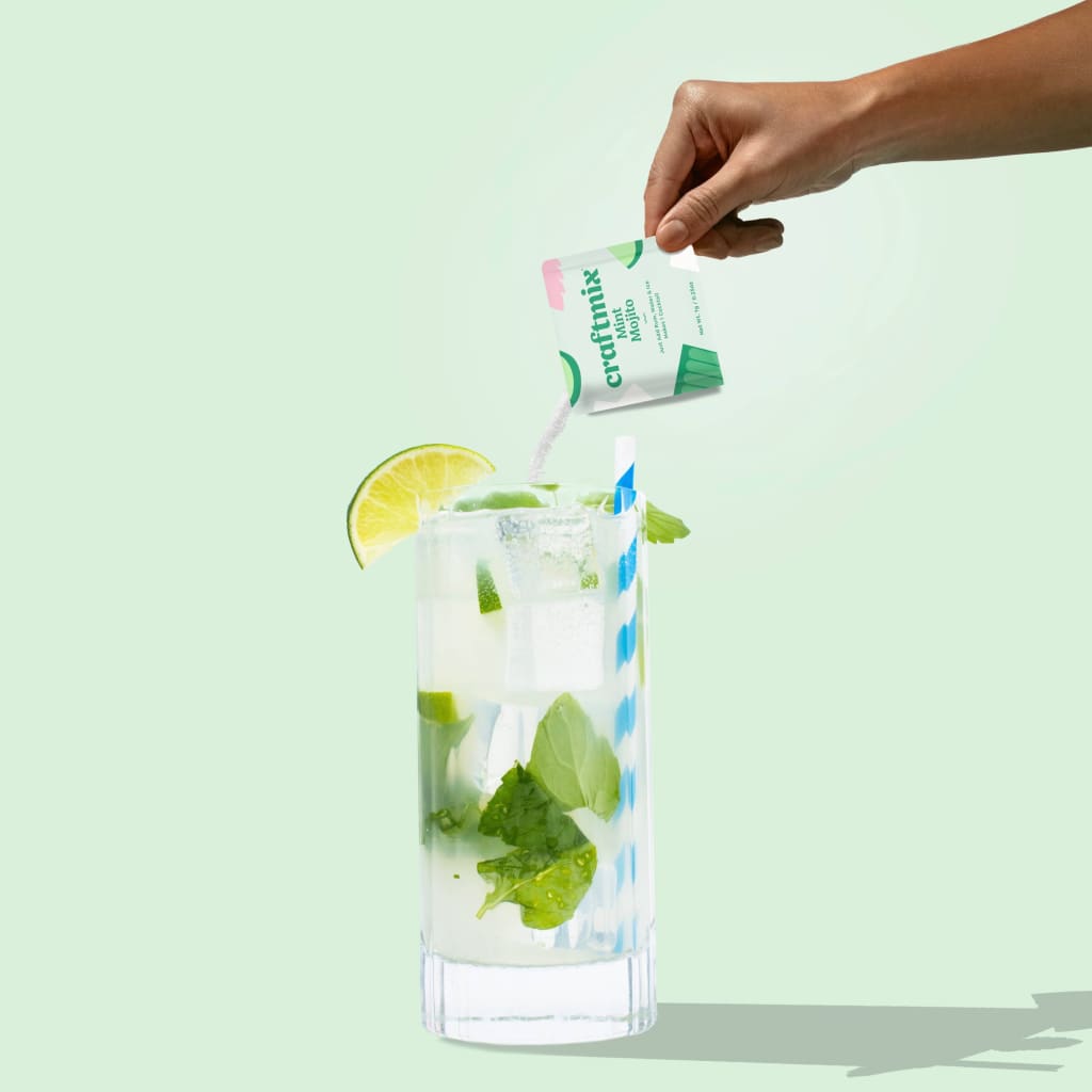 Craftmix - Mint Mojito Cocktail Mocktail Drink Mixer Packets