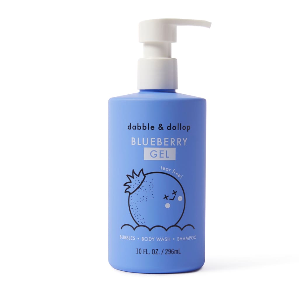 Dabble & Dollop - Blueberry Shampoo Bubble Bath & Body Wash 