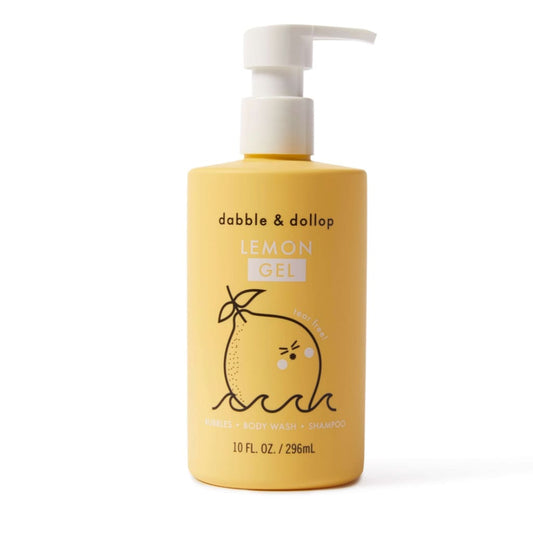 Dabble & Dollop - Lemon Shampoo Bubble Bath & Body Wash - 