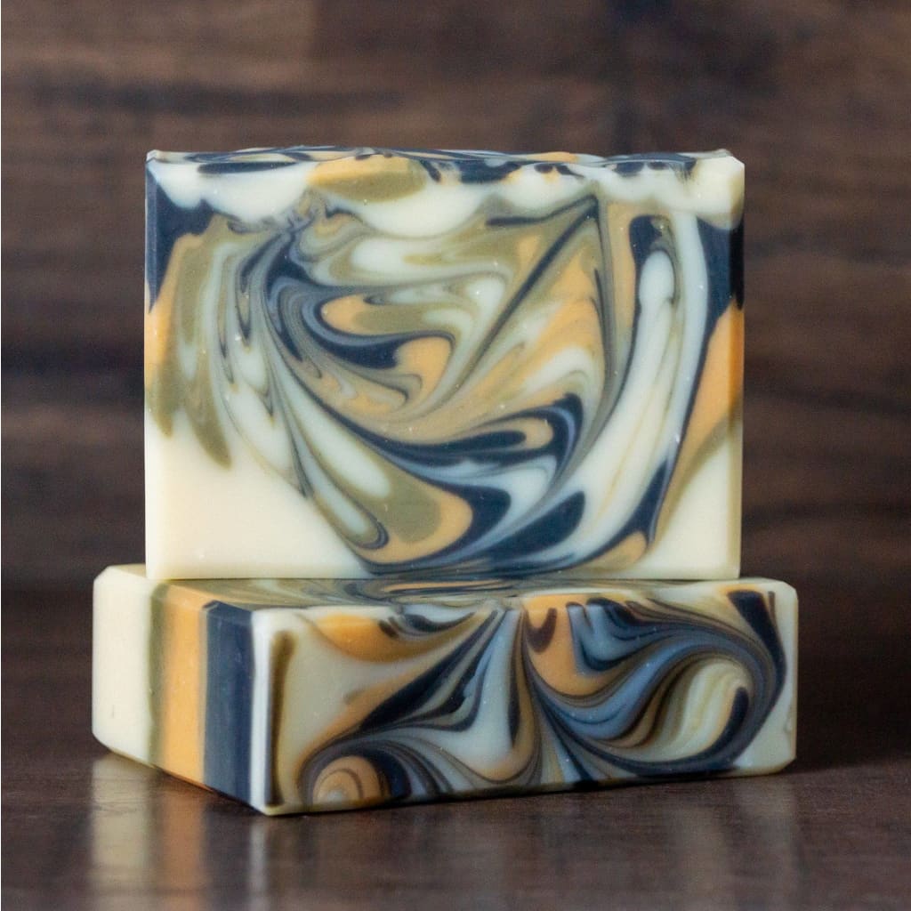 Delta Tule - Levee Leaf / Cedar Rosemary Soap with Charcoal 