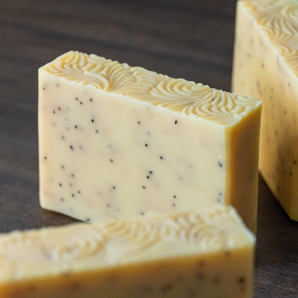 Delta Tule - Sunshine Scrub // Lemongrass Poppyseed Soap -