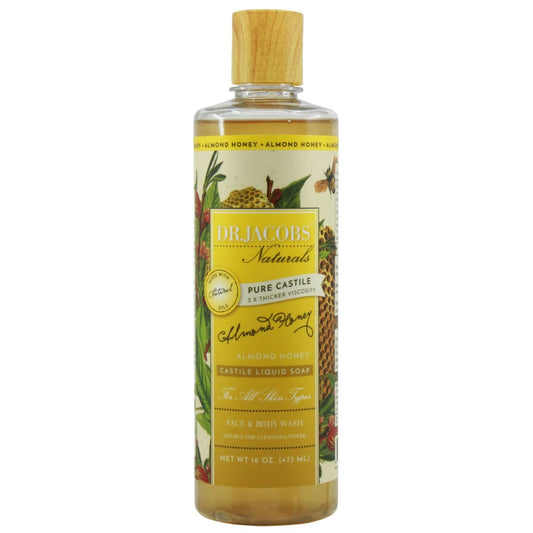 Dr Jacobs Naturals - Castille Liquid Soap - Almond Honey - 