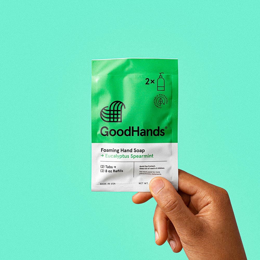 GoodHands - Eucalyptus Spearmint Foaming Hand Soap Tab 