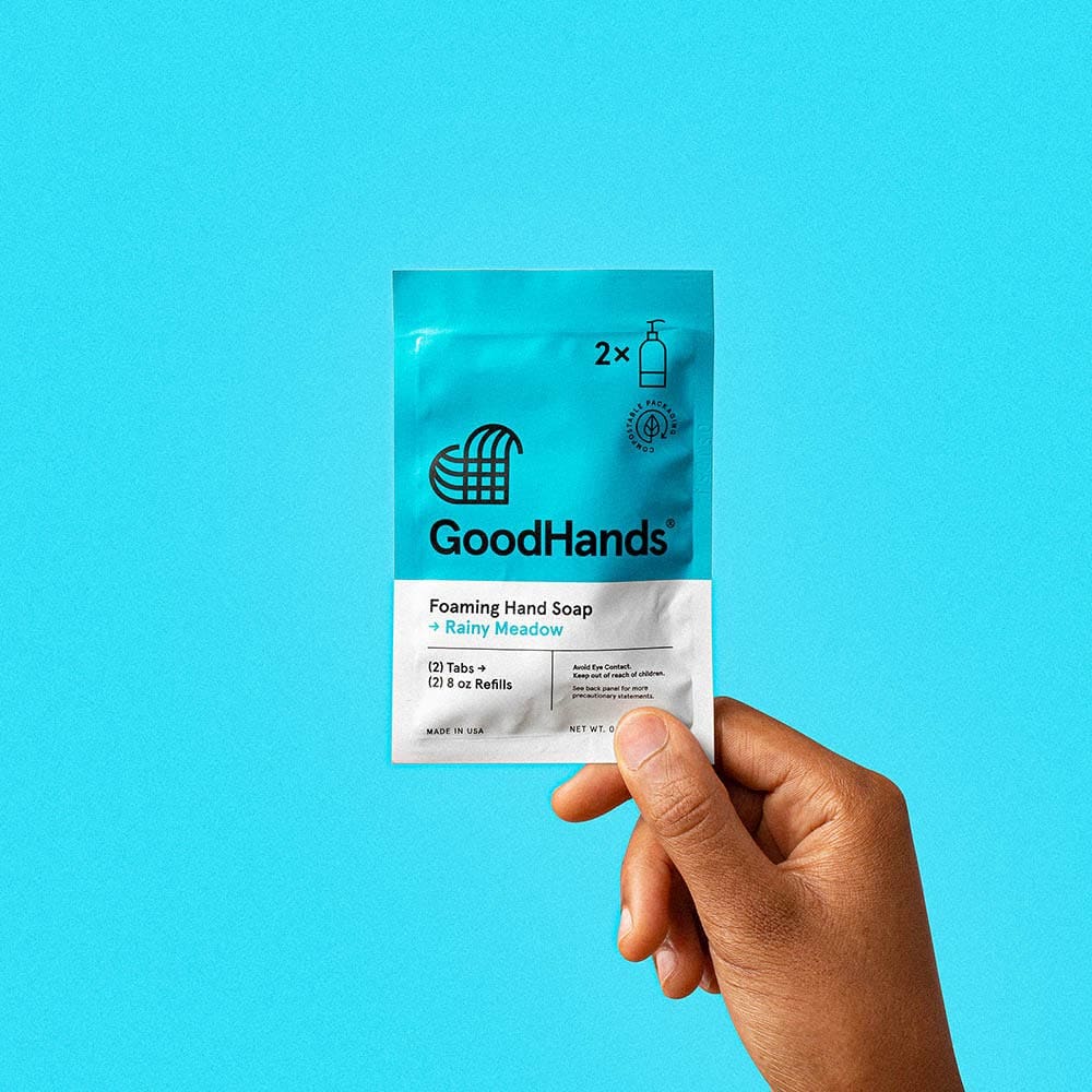 GoodHands - Rainy Meadow Foaming Hand Soap Tab Refills - 