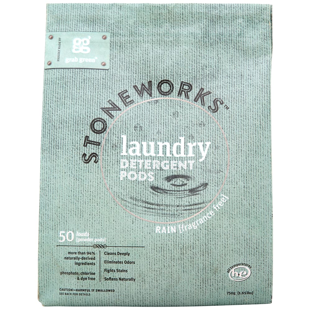 Grab Green - Stoneworks Laundry Pods Rain (Frag Free) 50