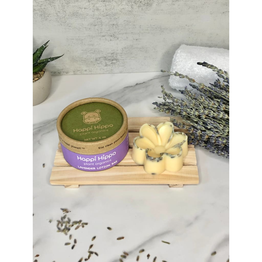 HAPPI HIPPO PLANT ORGANICS - Lavender Solid Lotion Bar