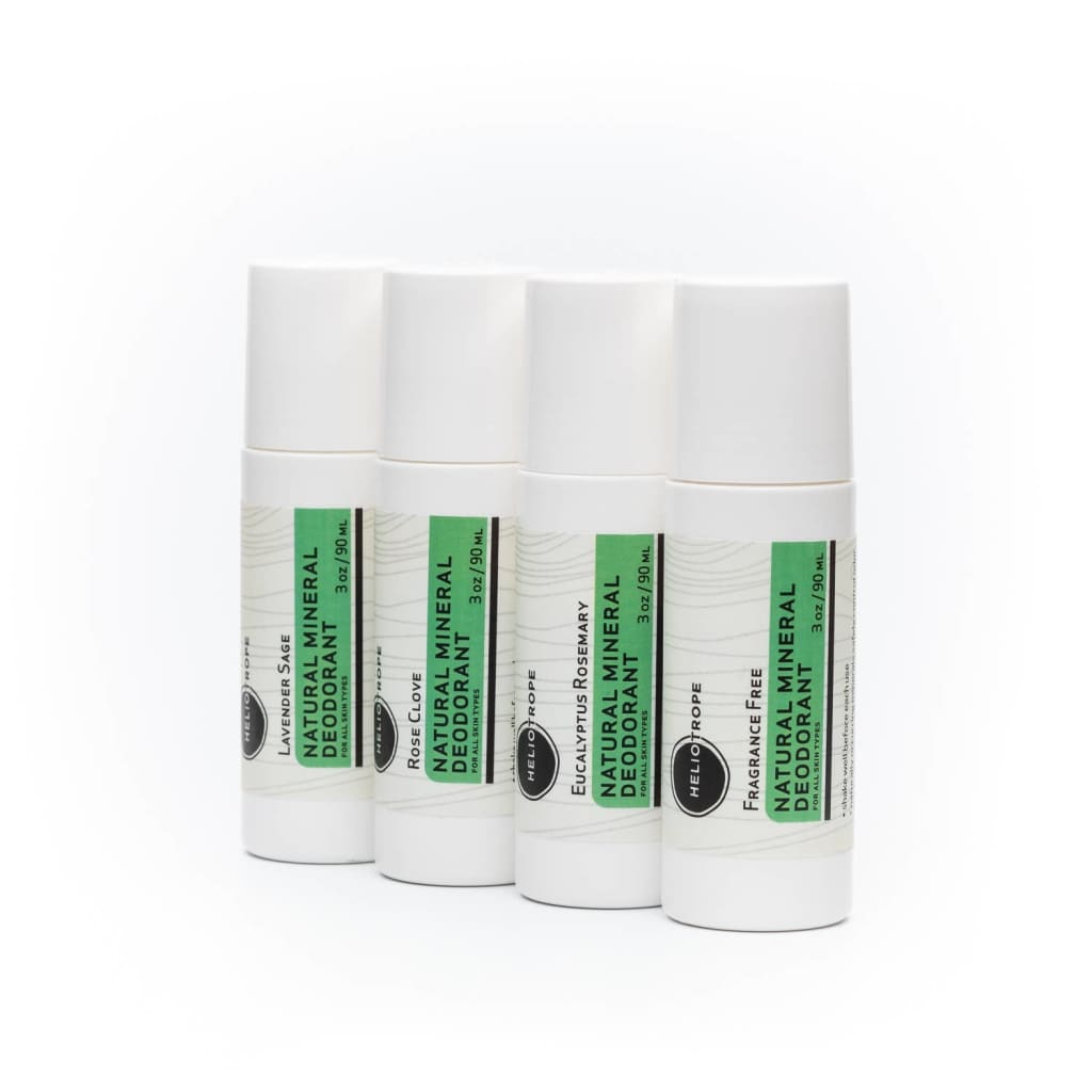 Heliotrope - “Lavender Sage” Natural Mineral Deodorant - 