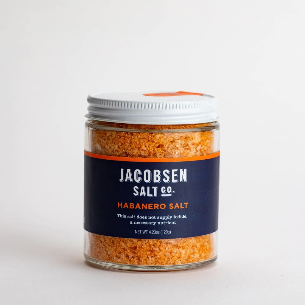 Jacobsen Salt Co - Infused Habanero Salt - 5.4oz - Home & 