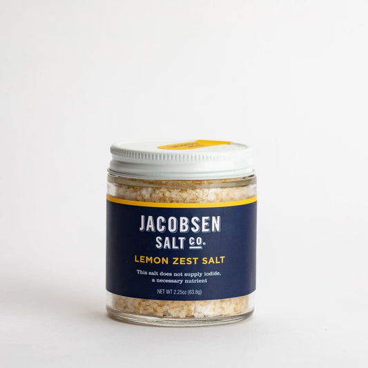 Jacobsen Salt Co - Infused Lemon Zest Salt - 2.25oz - Home &