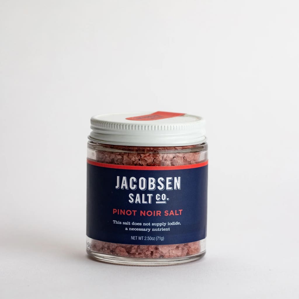 Jacobsen Salt Co - Infused Pinot Noir Salt - 2.50oz - Home &