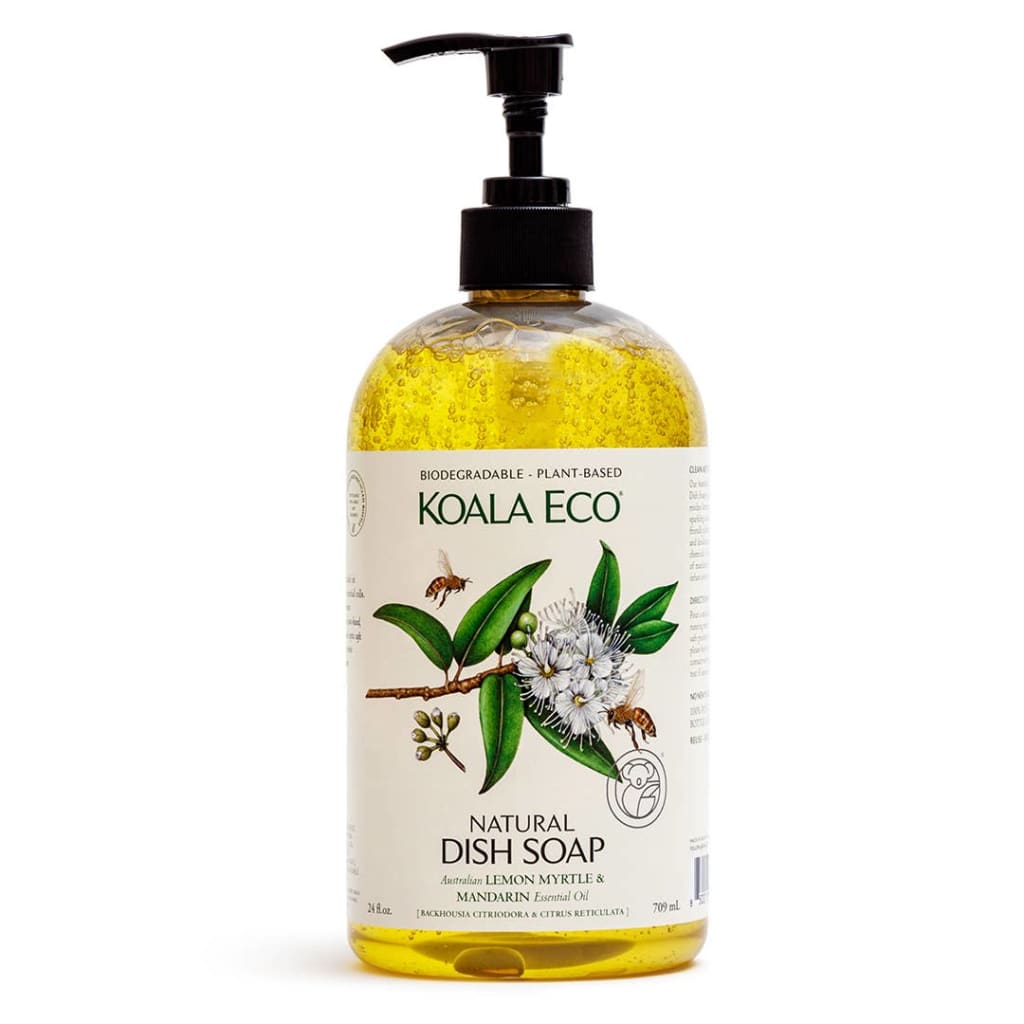 Koala Eco - Natural Dish Soap Lemon Myrtle & Mandarin, 24 oz