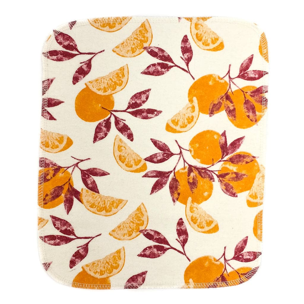 Marley's Monsters - Vintage Oranges UNpaper Towels - 6 Pack Tilth & Oak