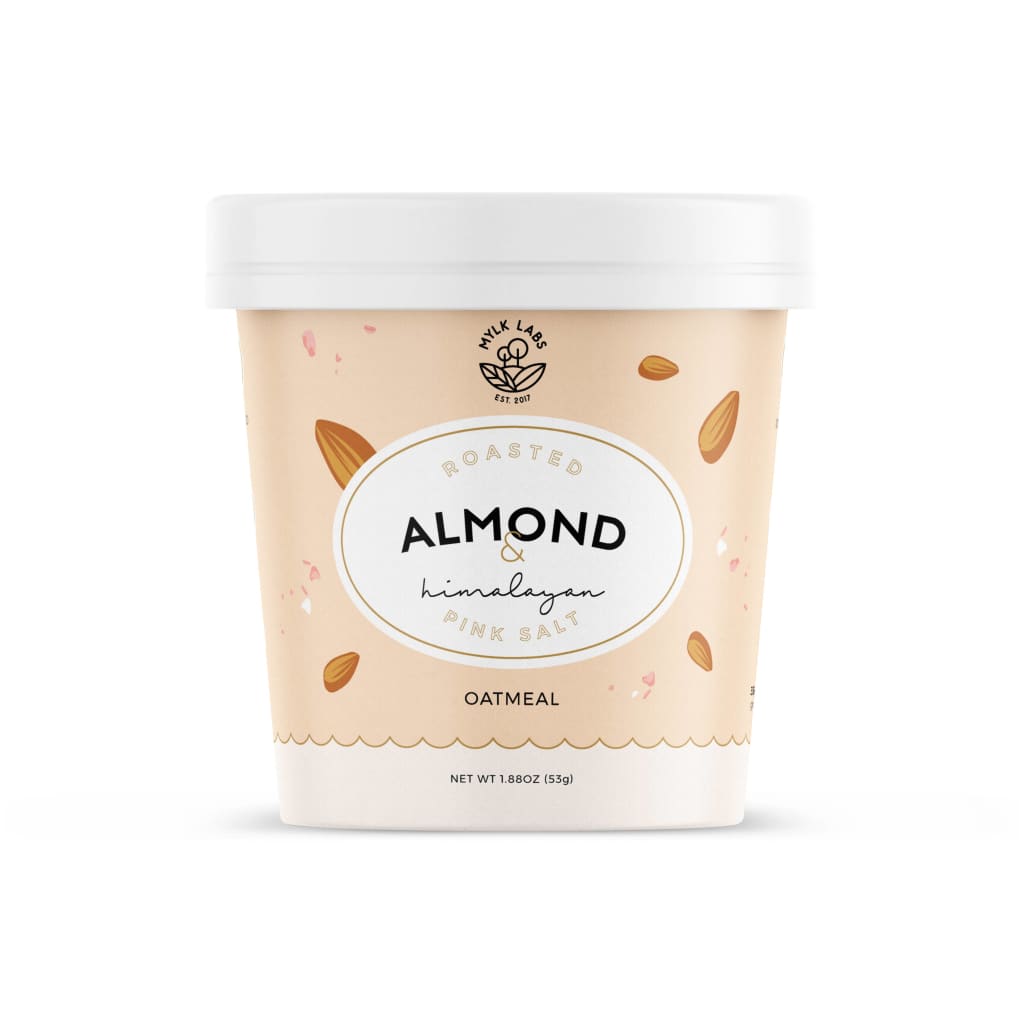 Mylk Labs - Roasted Almond and Himalayan Salt Oatmeal Cup -