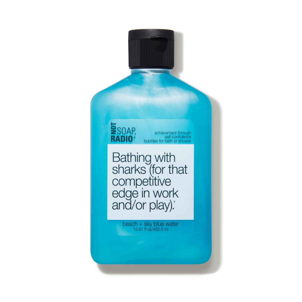 Not Soap Radio - Bathing with Sharks Shower Gel - Bath & 