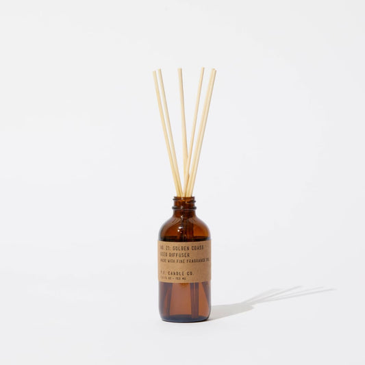 P.F. Candle Co. - Golden Coast - 3.5 oz Reed Diffuser - Home
